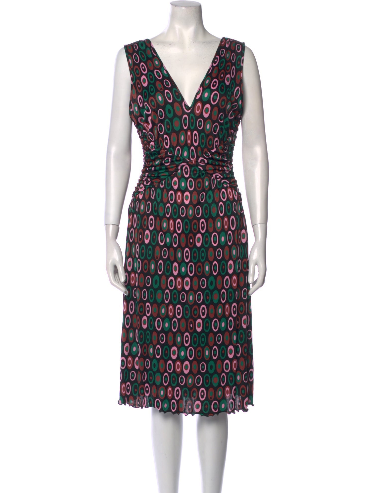 M Missoni Printed Knee-Length Dress