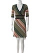 M Missoni Striped Mini Dress