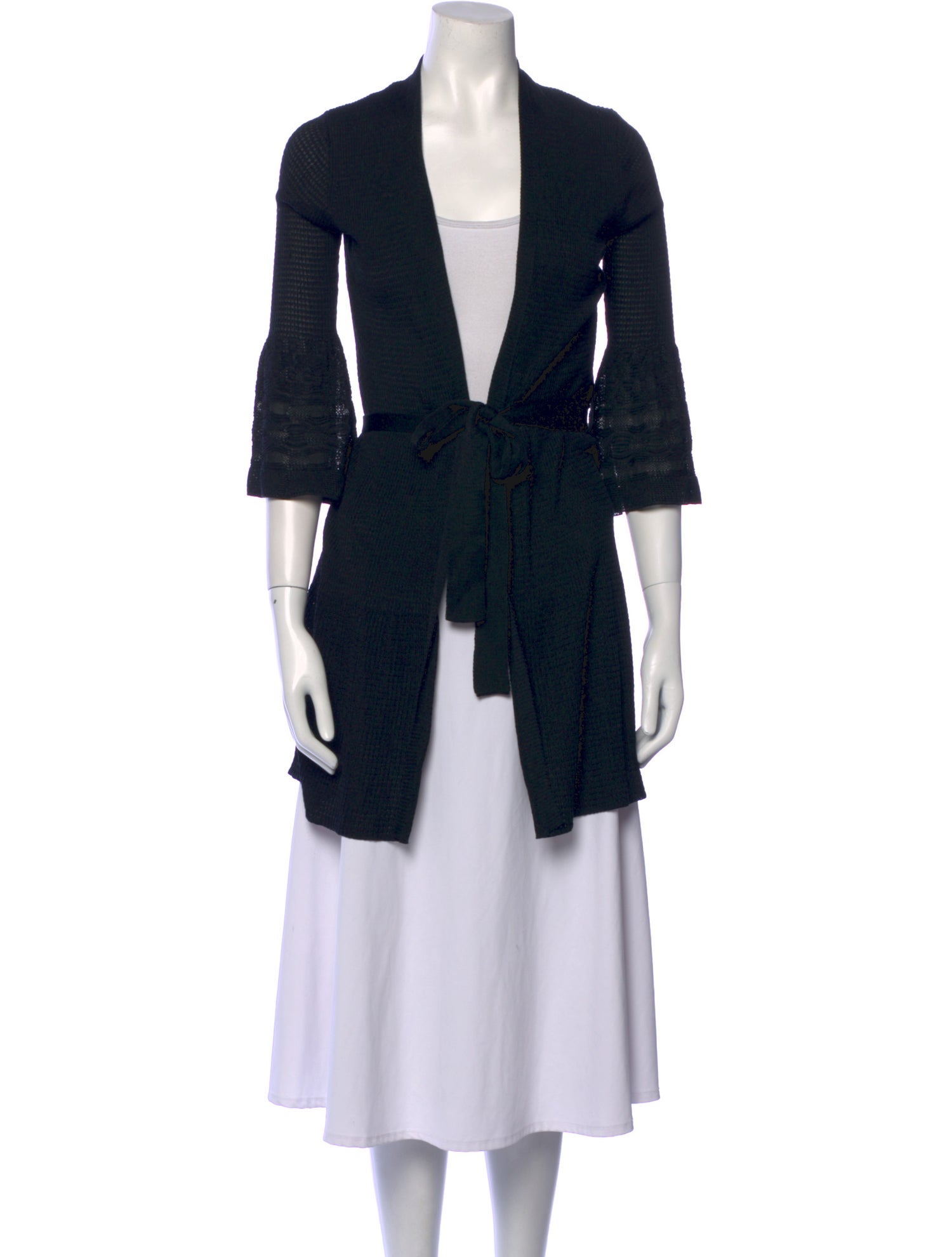 M Missoni Plunge Neckline Sweater