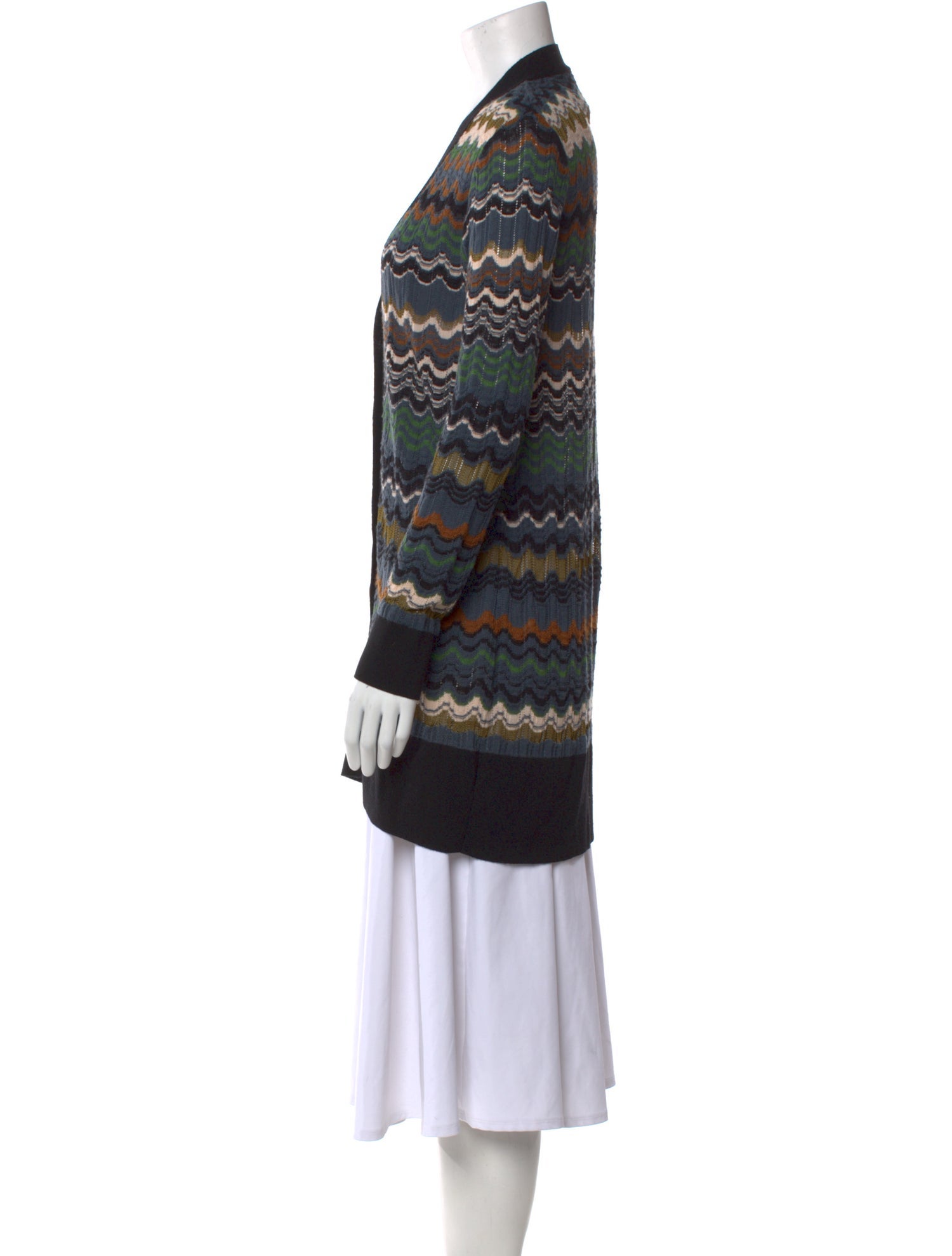 M Missoni Merino Wool Striped Sweater