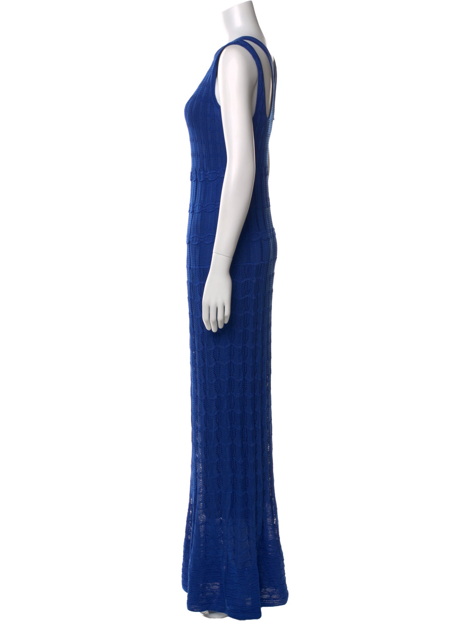M Missoni Crew Neck Long Dress