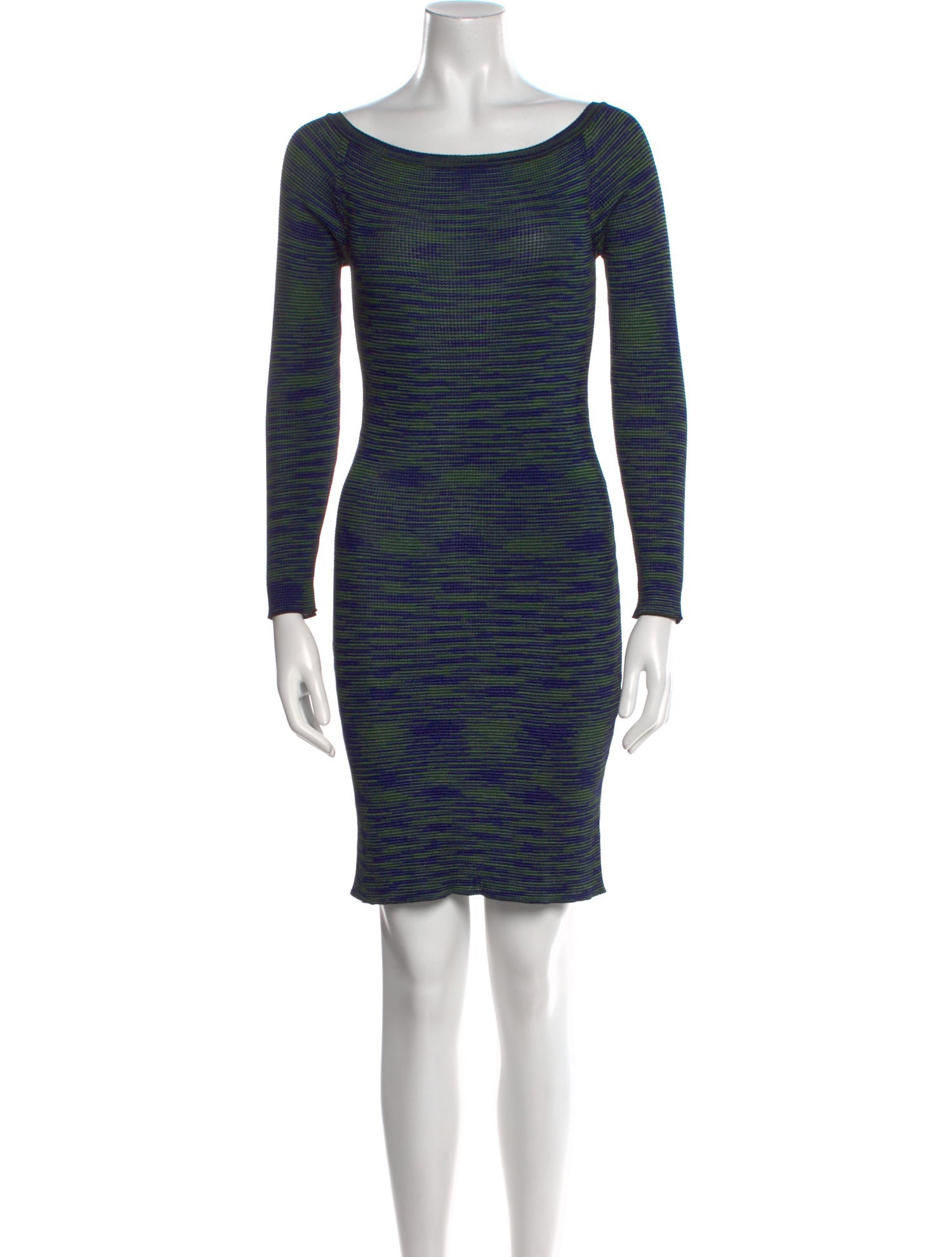 M Missoni Striped Mini Dress