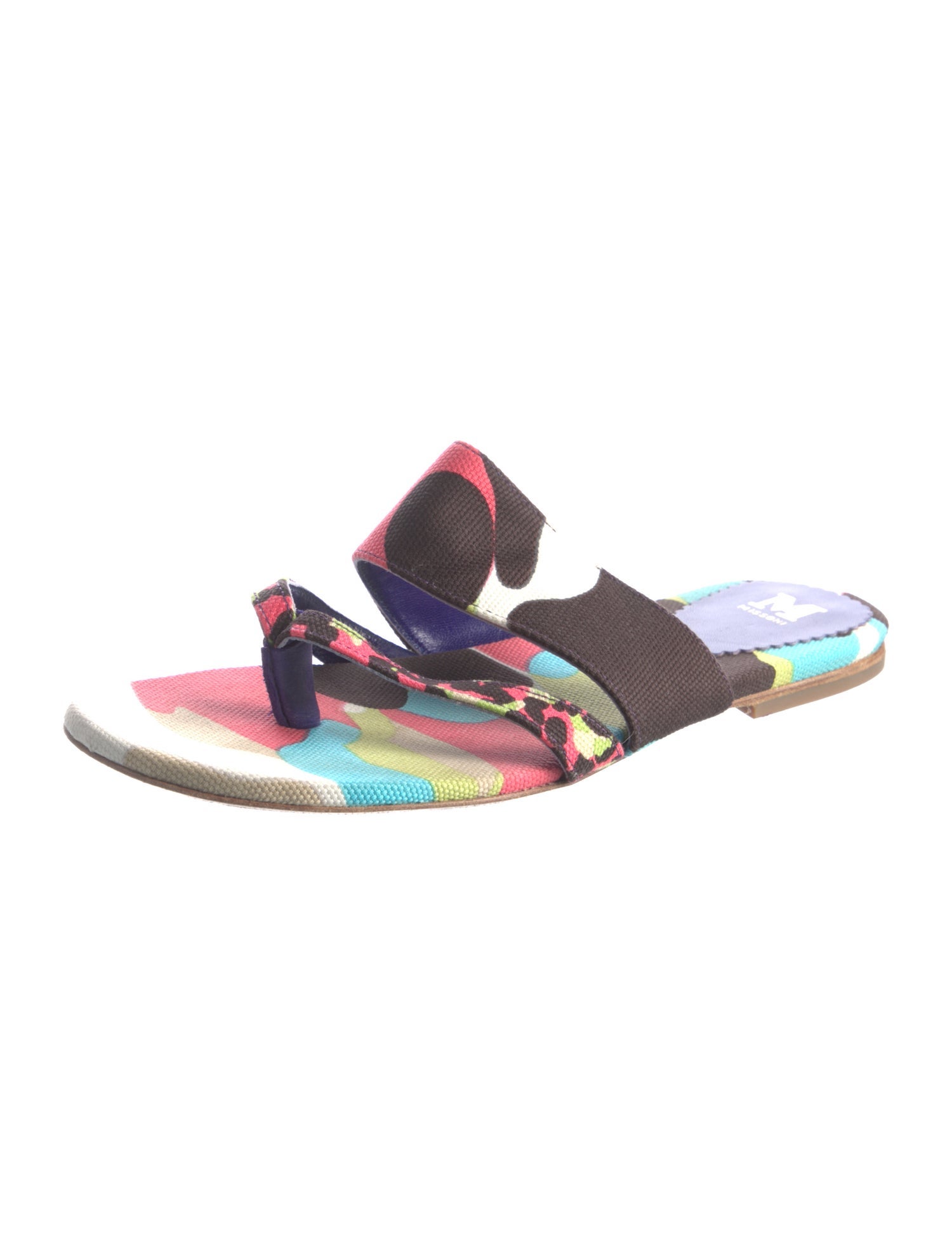 M Missoni Canvas Printed Slides