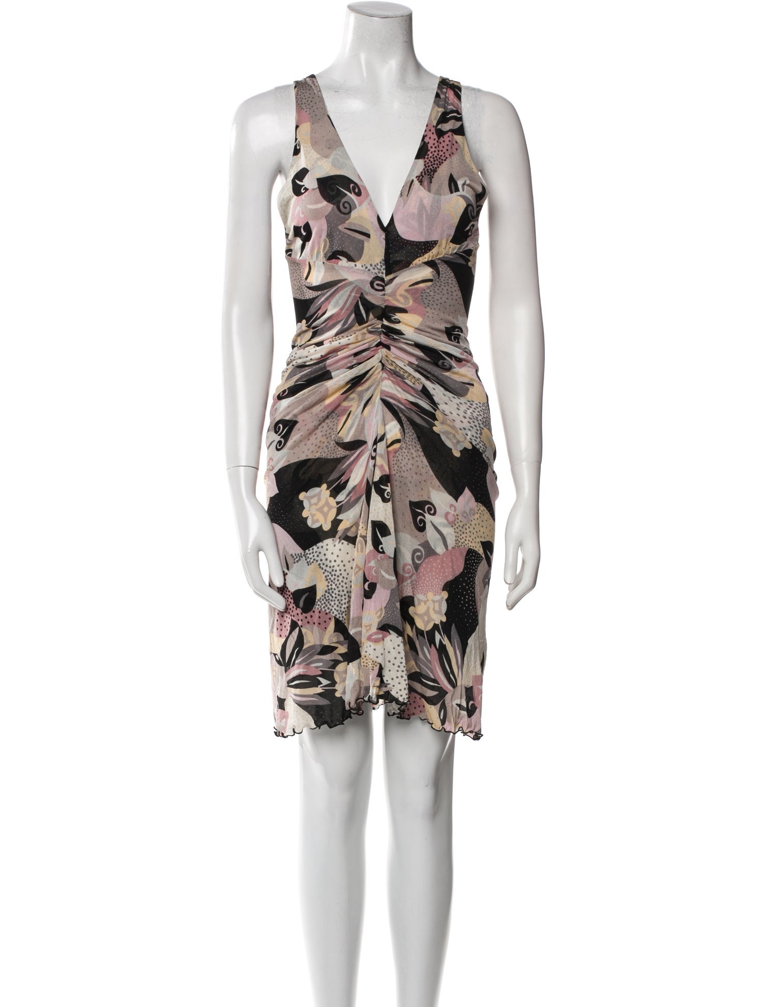 M Missoni Silk Mini Dress
