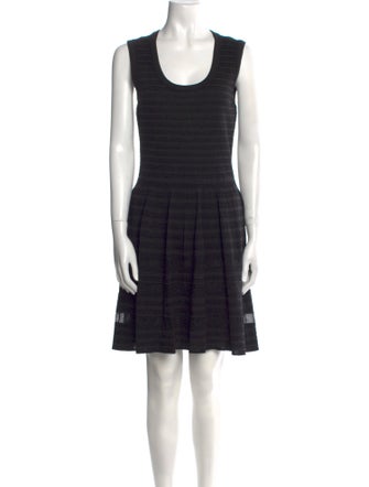 M Missoni Striped Mini Dress