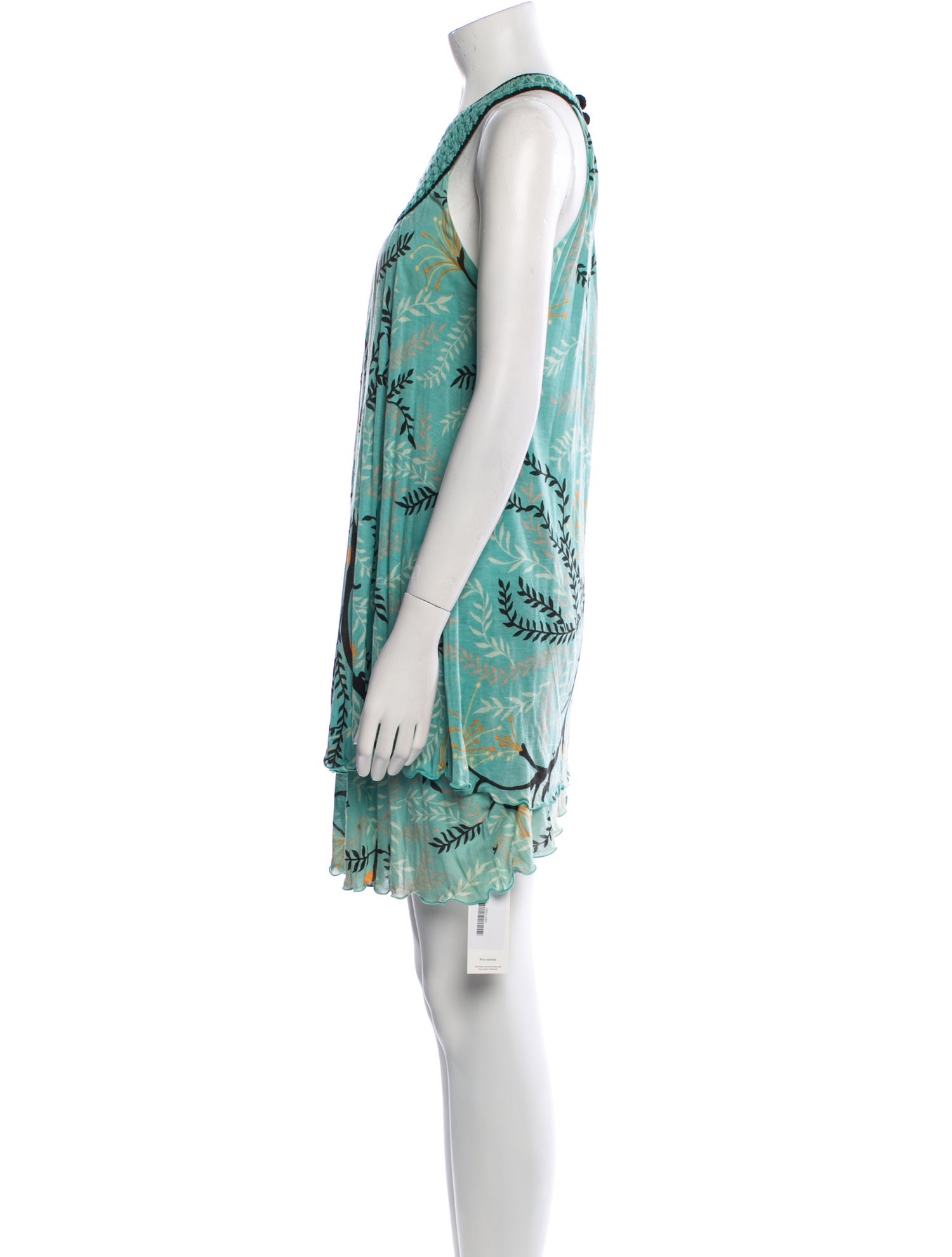 M Missoni Printed Mini Dress