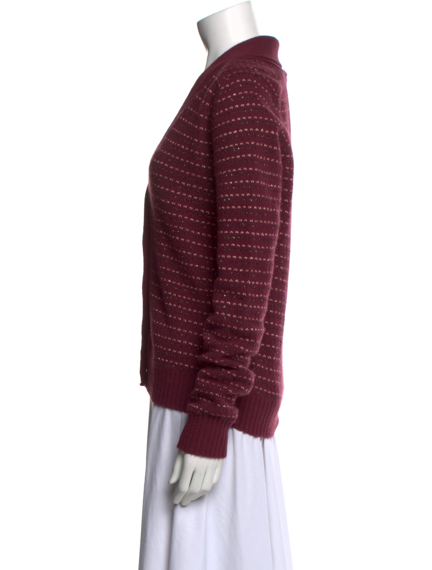 M Missoni Merino Wool V-Neck Sweater