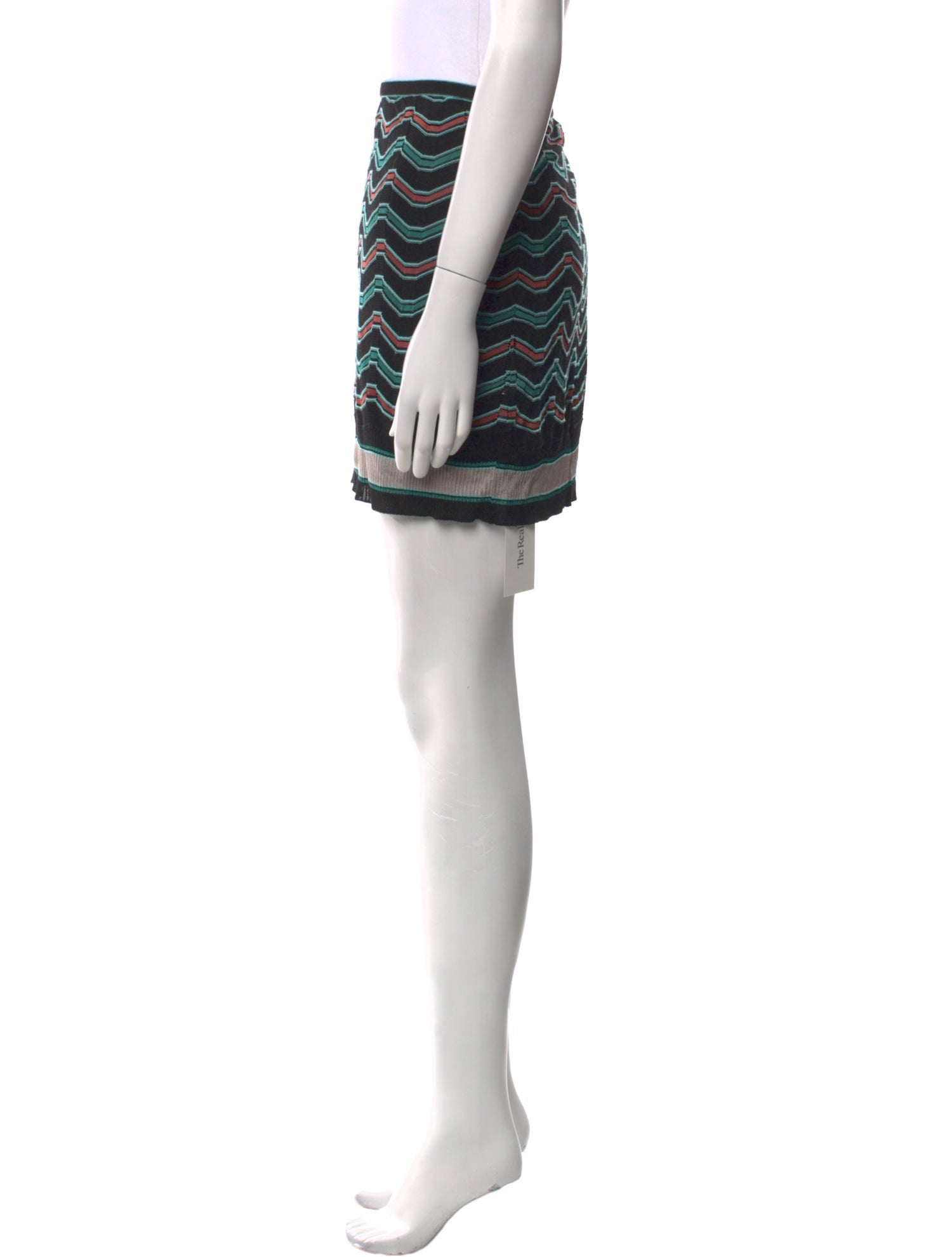 M Missoni Striped Mini Skirt