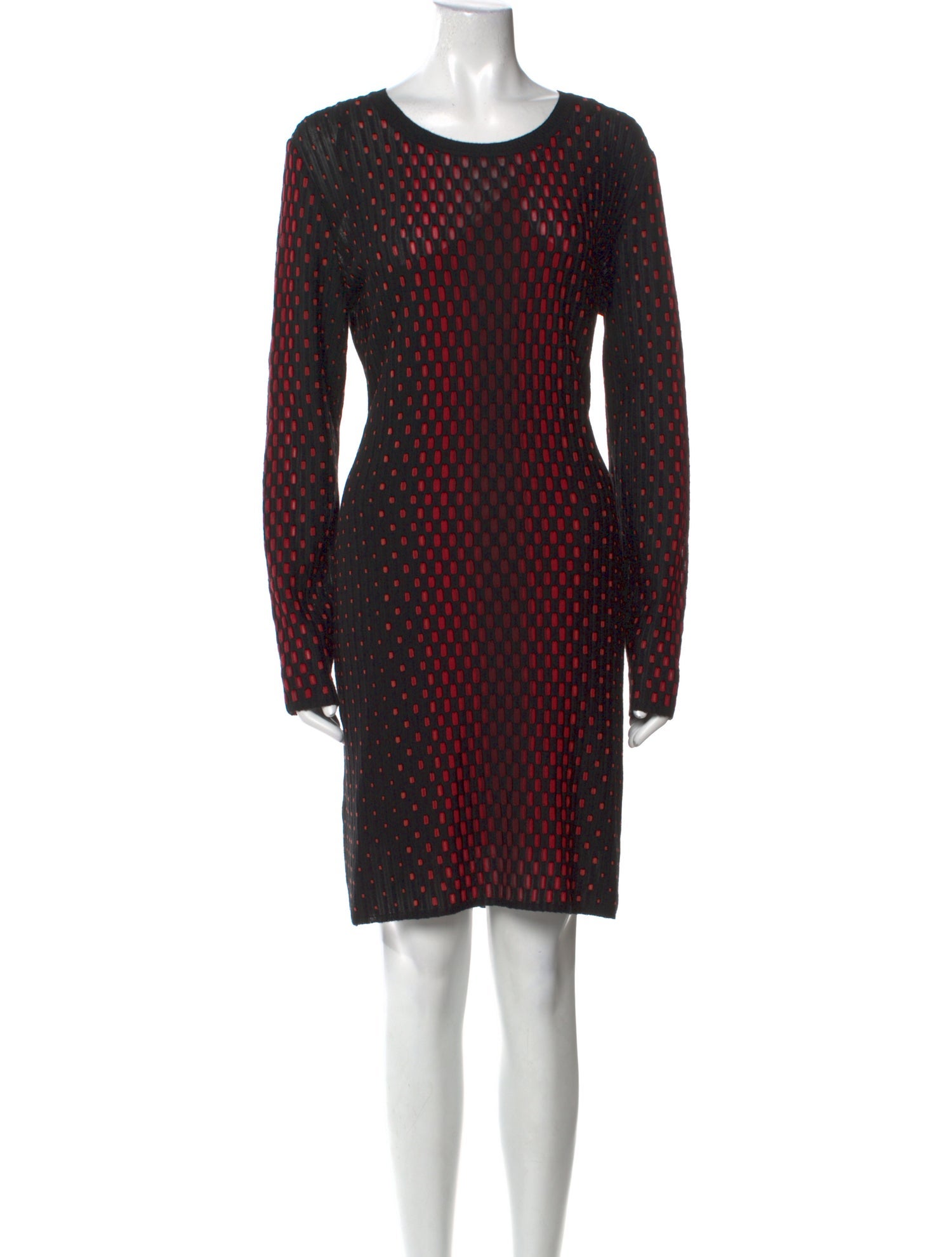 M Missoni Printed Knee-Length Dress