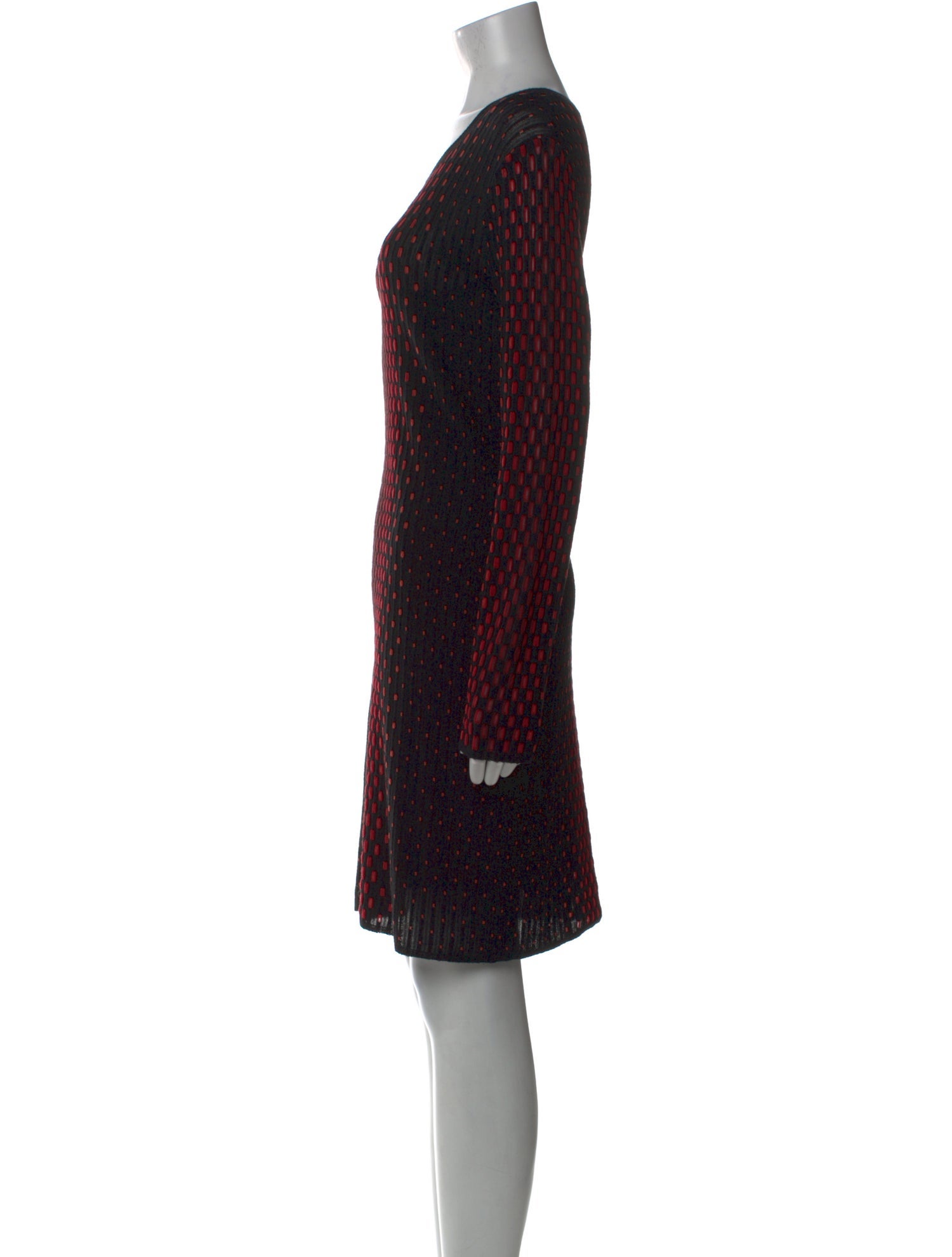 M Missoni Printed Knee-Length Dress