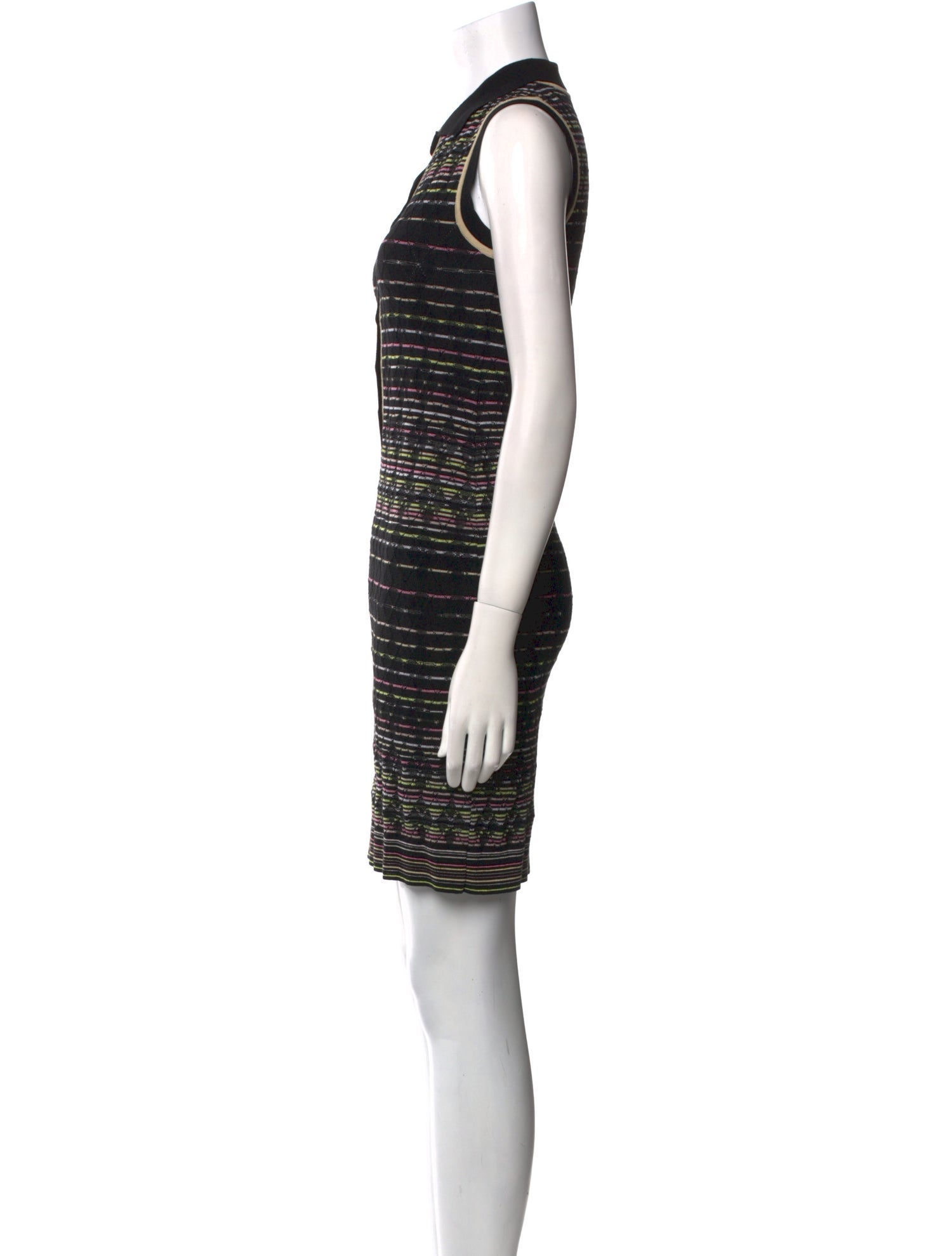 M Missoni Striped Mini Dress