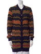 M Missoni Striped Crew Neck Sweater