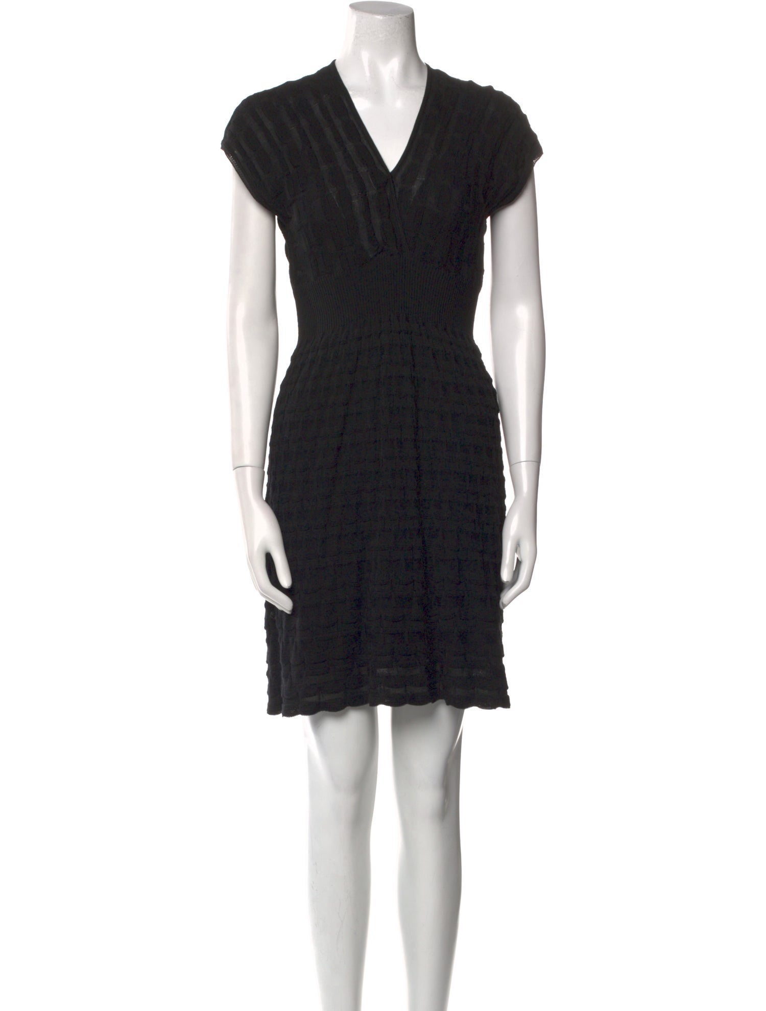 M Missoni V-Neck Mini Dress