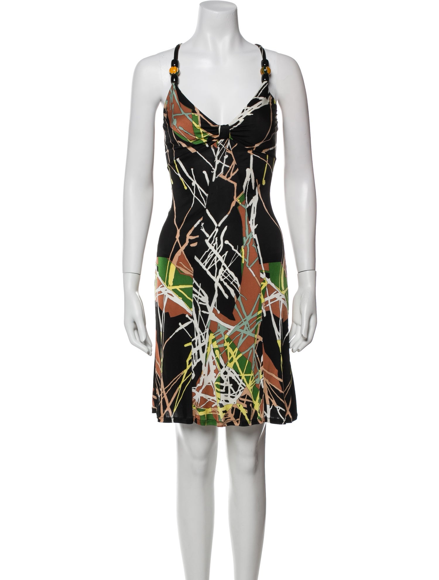 M Missoni Printed Knee-Length Dress