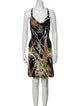 M Missoni Printed Knee-Length Dress