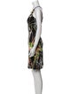 M Missoni Printed Knee-Length Dress