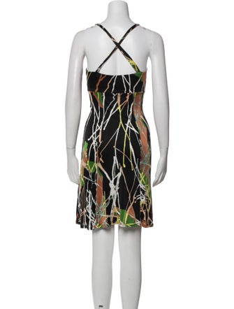M Missoni Printed Knee-Length Dress