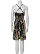 M Missoni Printed Knee-Length Dress
