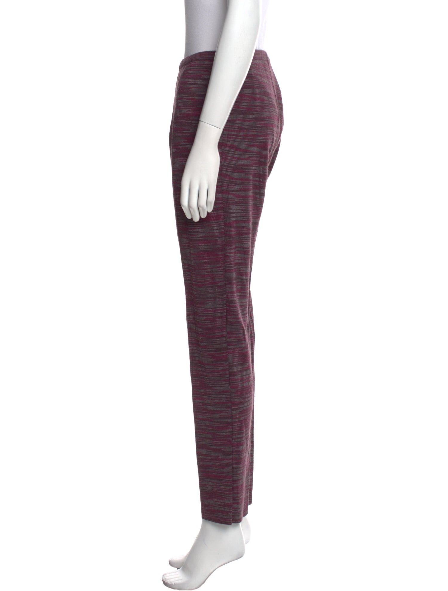 M Missoni Wool Straight Leg Pants
