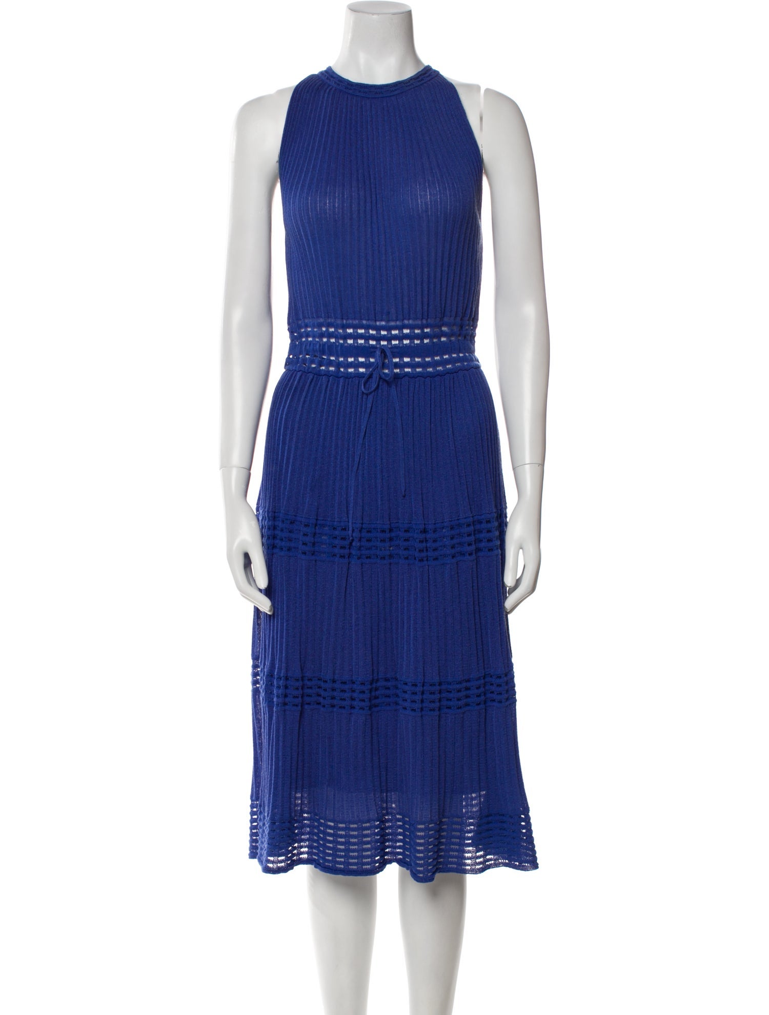M Missoni Crew Neck Midi Length Dress
