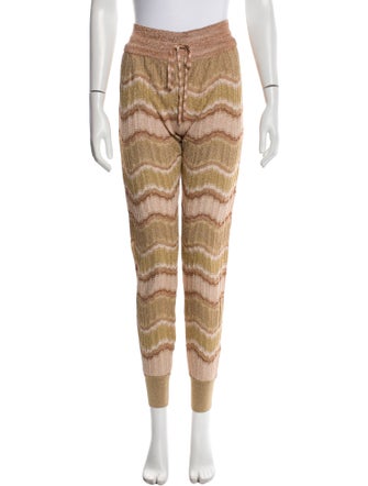 M Missoni Striped Skinny Leg Pants