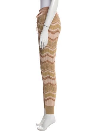 M Missoni Striped Skinny Leg Pants