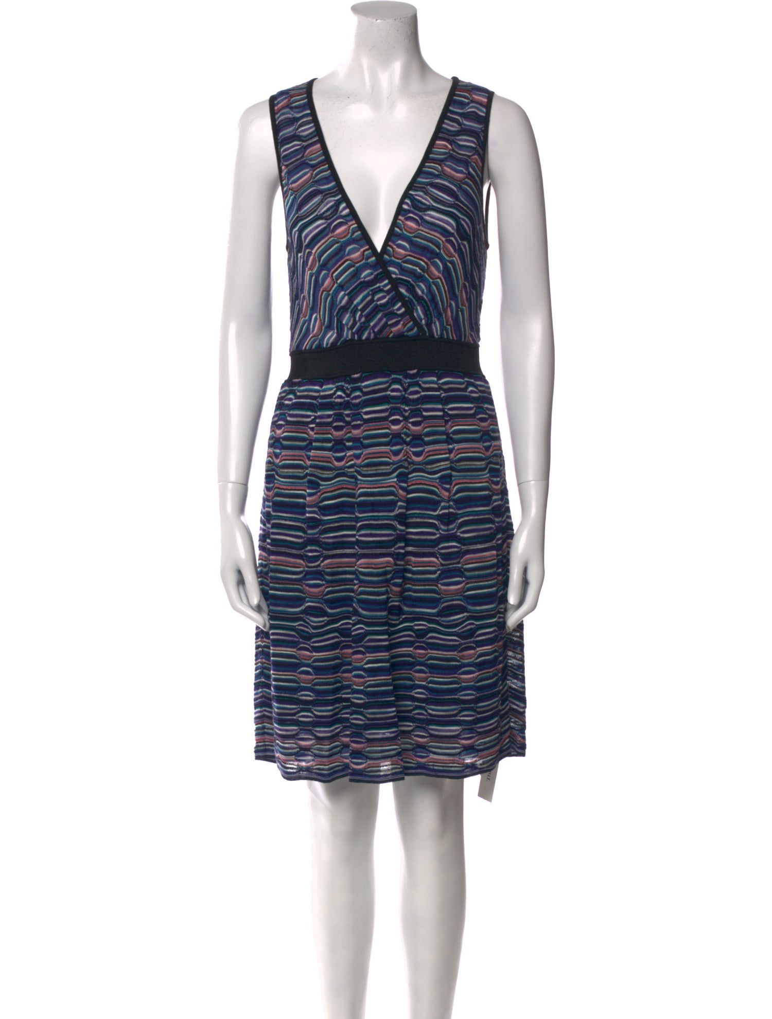 M Missoni Striped Mini Dress w/ Tags