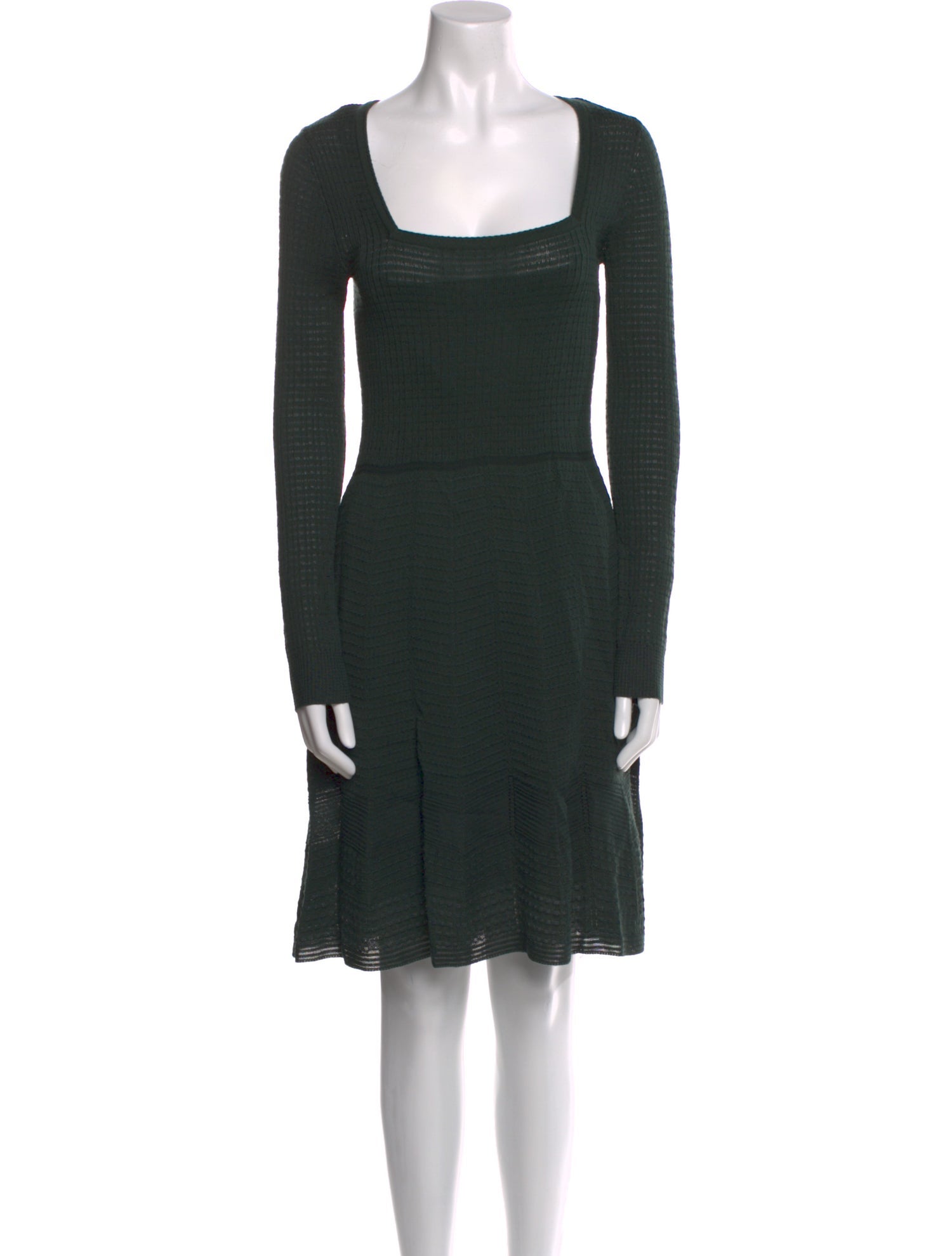 M Missoni Wool Knee-Length Dress