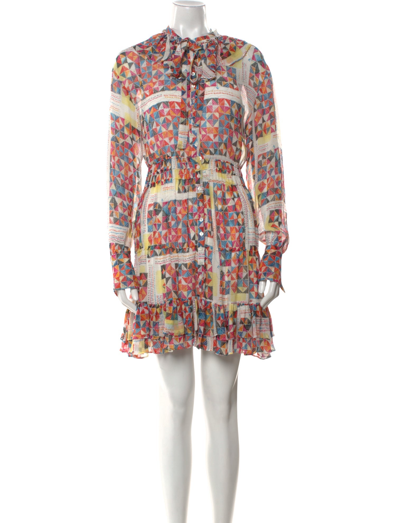M Missoni Silk Mini Dress