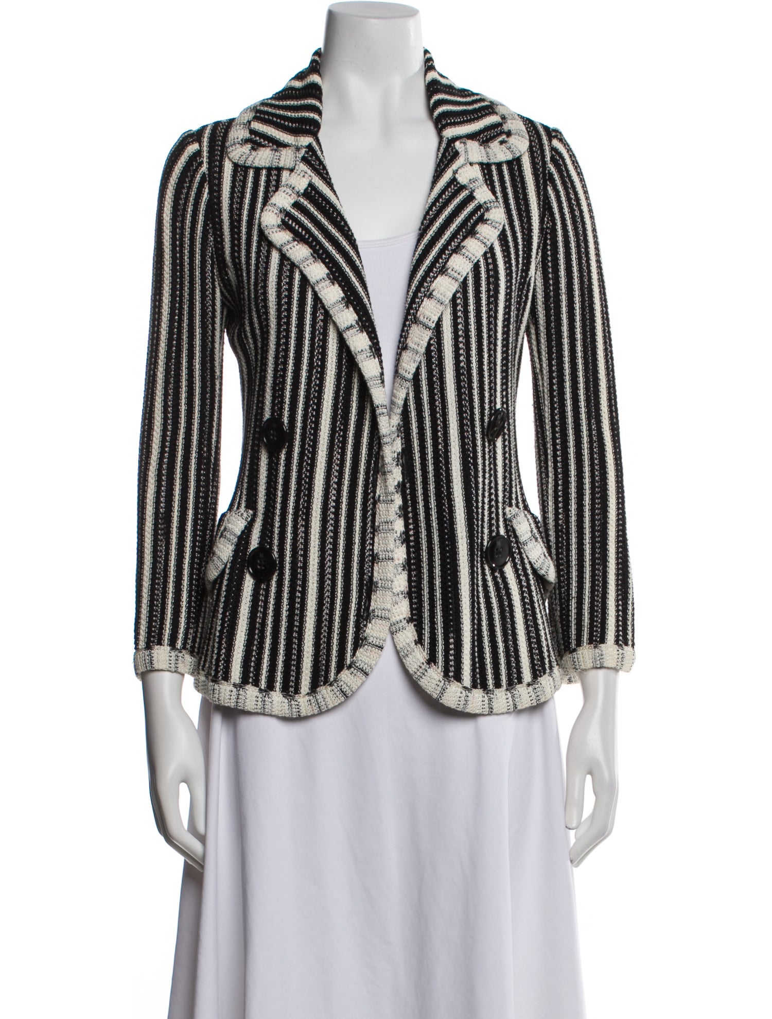 M Missoni Striped Blazer