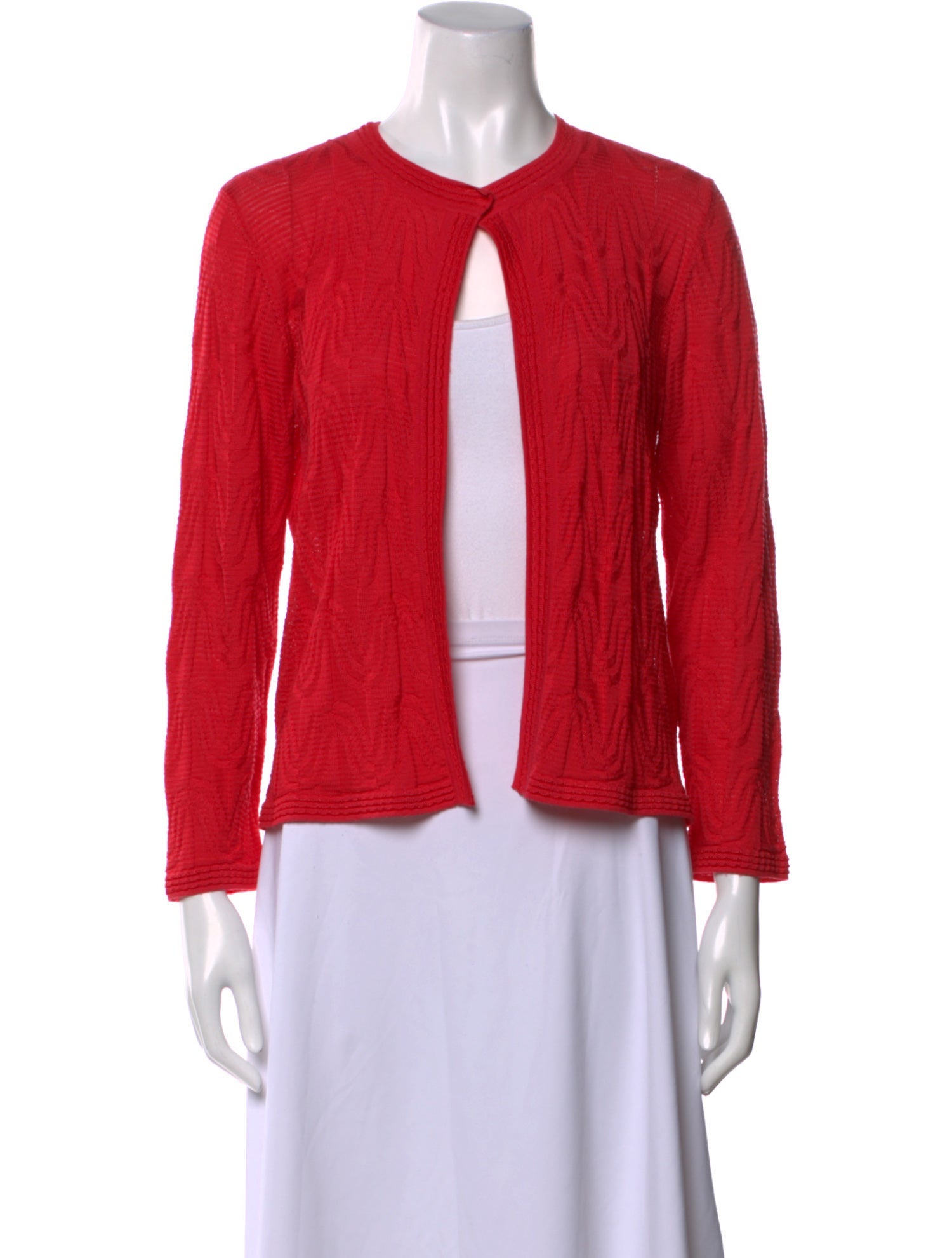 M Missoni Virgin Wool Crew Neck Sweater