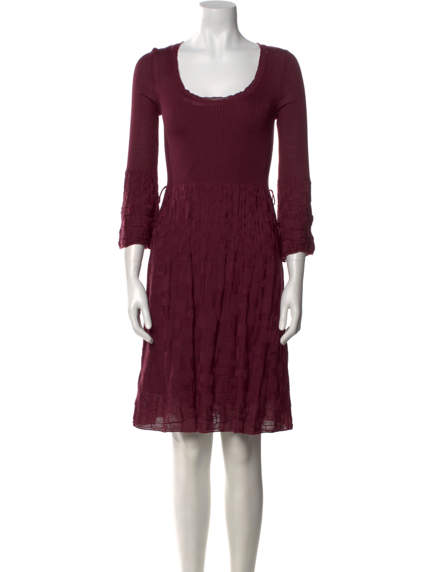 M Missoni Merino Wool Mini Dress