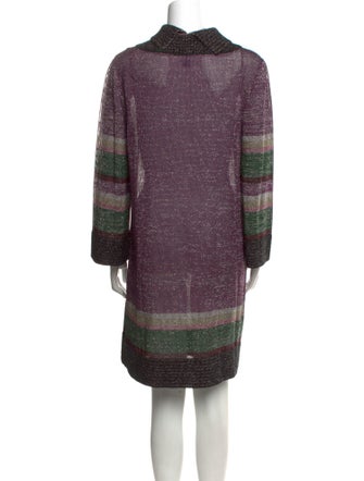 M Missoni Striped Mini Dress