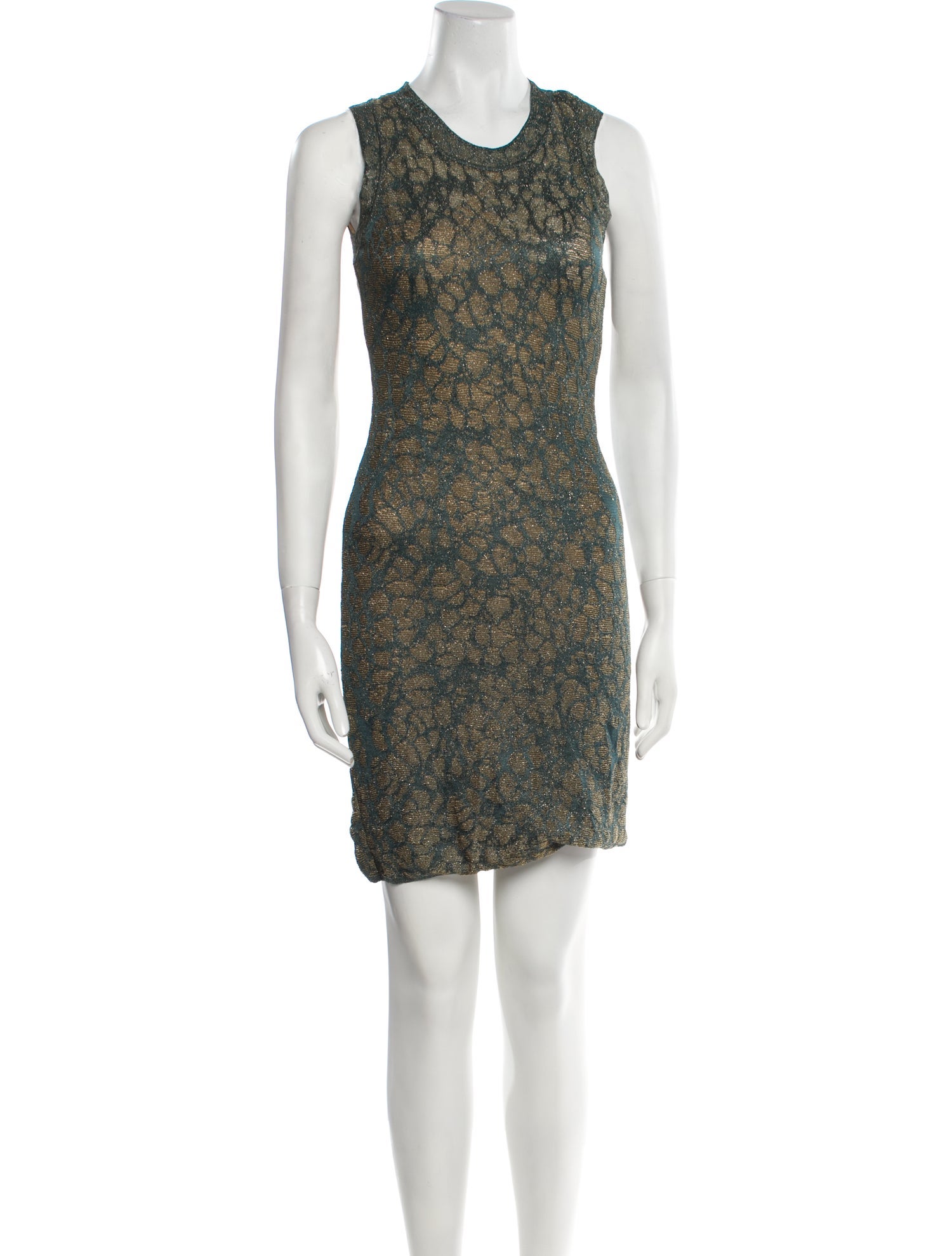 M Missoni Crew Neck Mini Dress