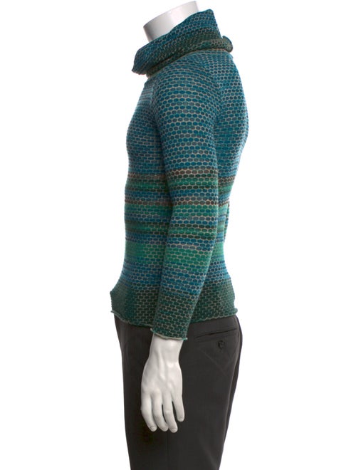 M Missoni Merino Wool Striped Pullover
