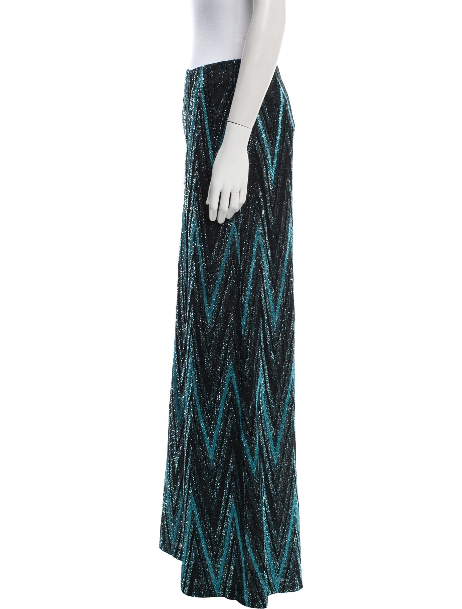 M Missoni Striped Wide Leg Pants