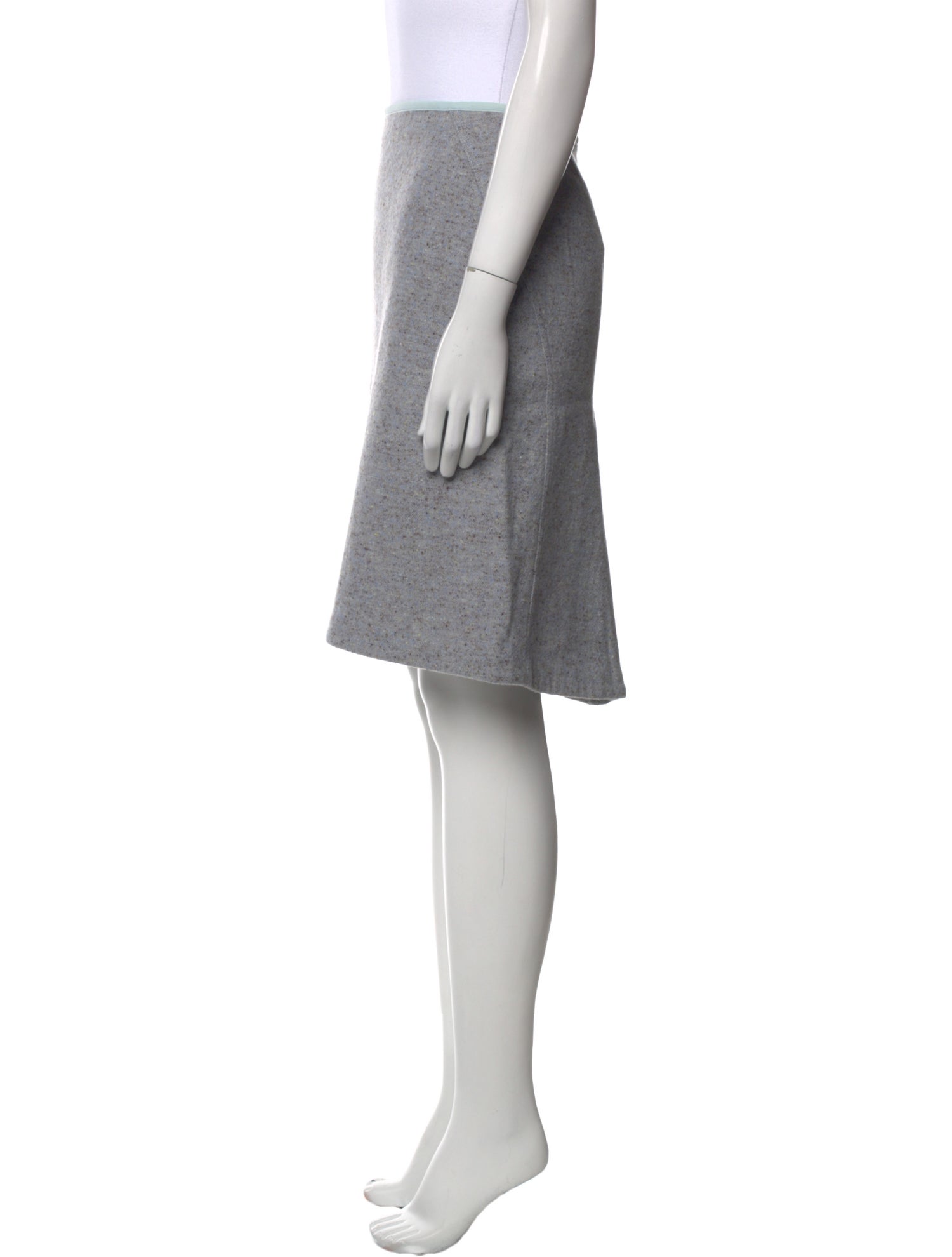 M Missoni Virgin Wool Knee-Length Skirt