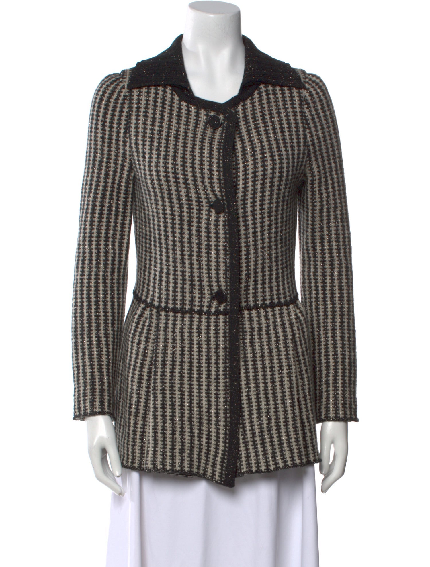 M Missoni Virgin Wool Striped Sweater