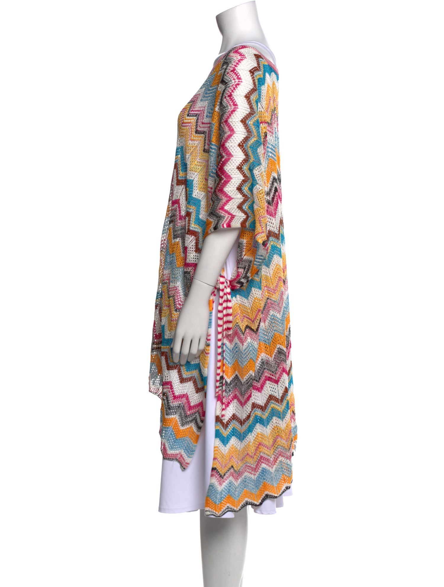 M Missoni Printed V-Neck Sweater