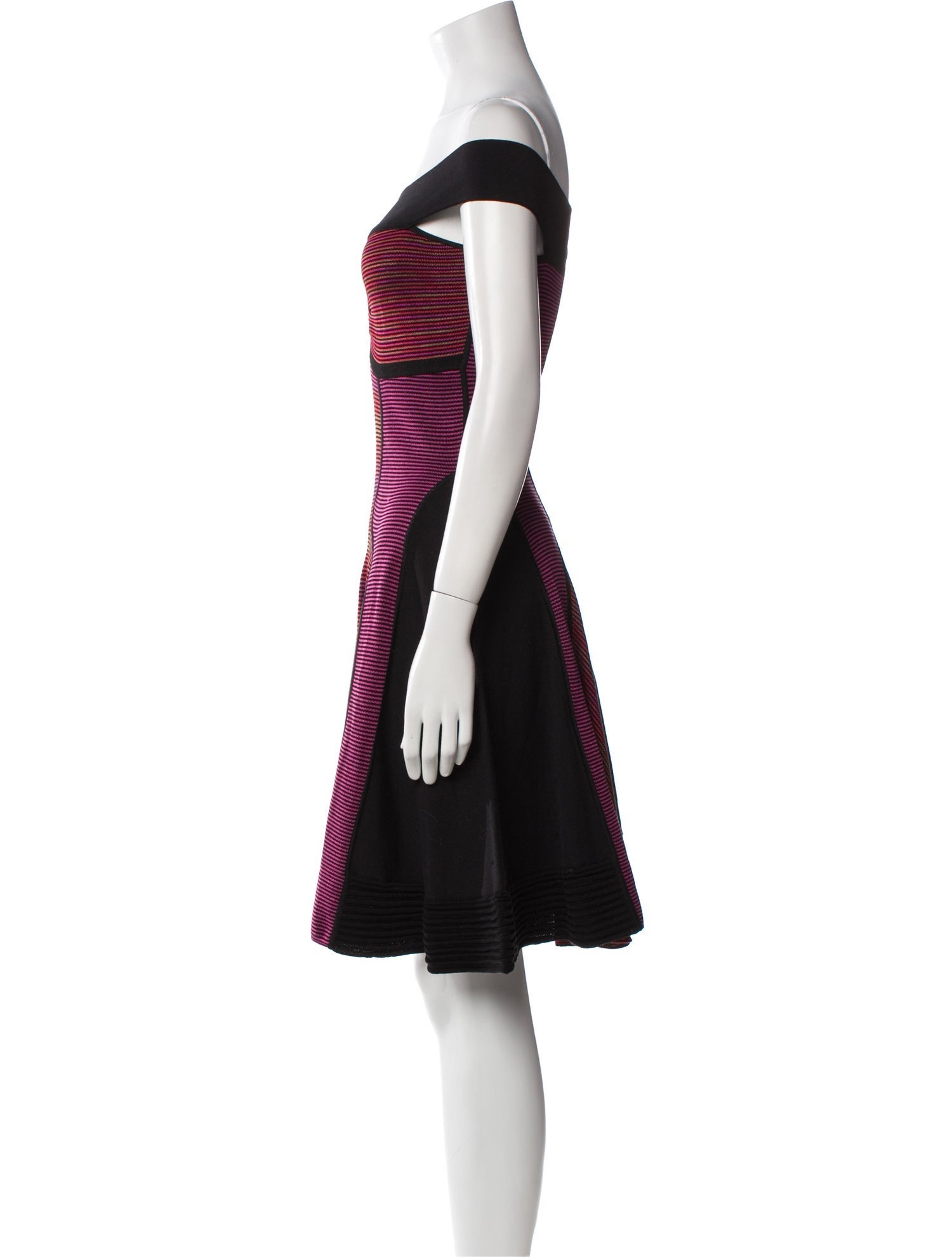 M Missoni Striped Mini Dress