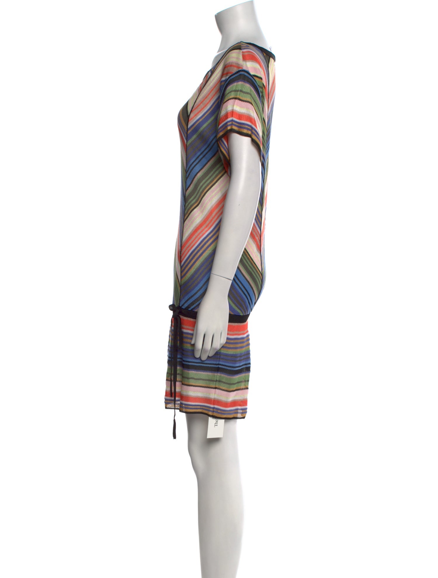 M Missoni Striped Mini Dress