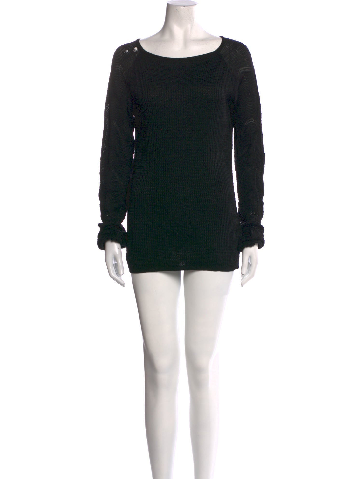 M Missoni Merino Wool Scoop Neck Sweater