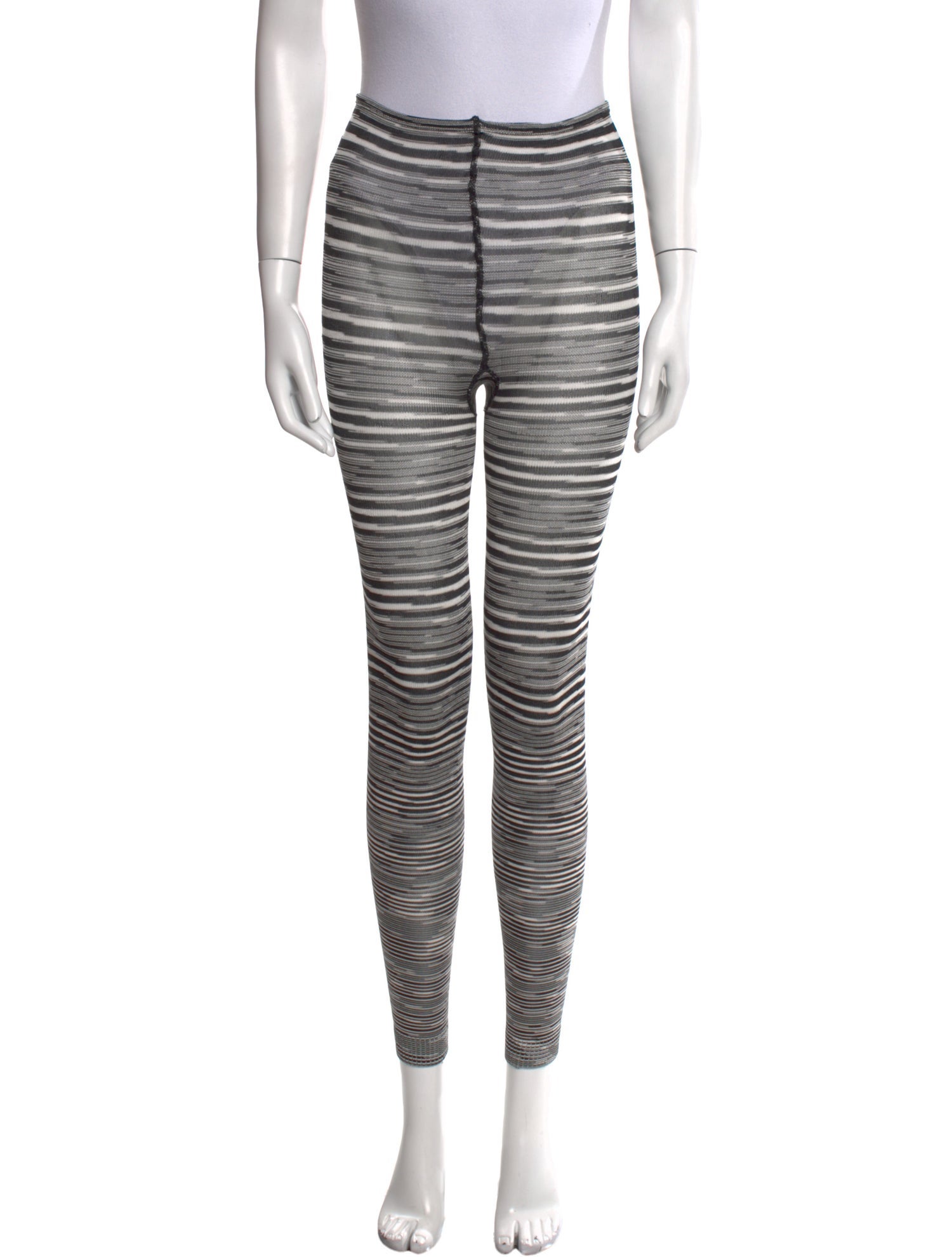 M Missoni Striped Skinny Leg Pants