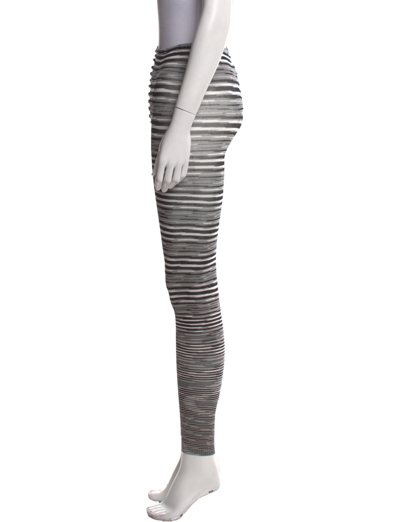 M Missoni Striped Skinny Leg Pants