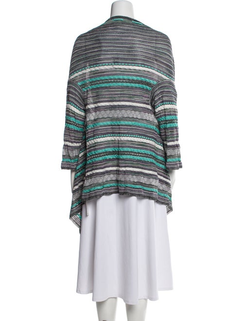 M Missoni Striped V-Neck Sweater