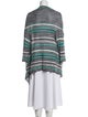 M Missoni Striped V-Neck Sweater