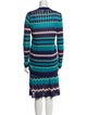 M Missoni Striped Glitter Accents Skirt Set