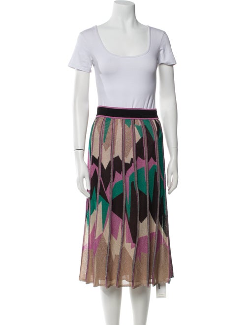 M Missoni Linen Printed Skirt Set