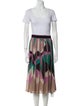 M Missoni Linen Printed Skirt Set