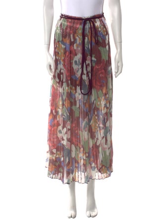 M Missoni Printed Midi Length Skirt